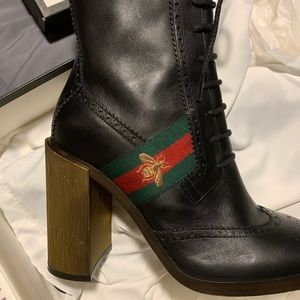 Gucci oxford combat Boots very Rare